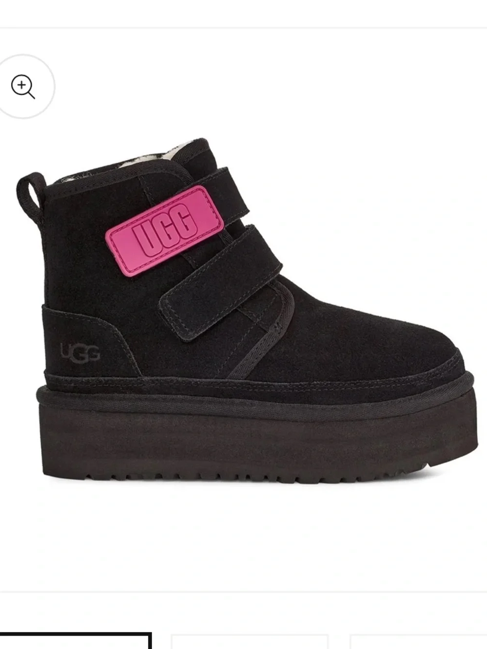 UGG big kids Neumel Platform Black